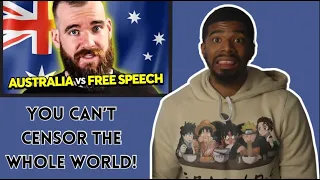 AMERICAN REACTS TO The Australian Government Vs Free Speech