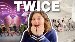 REACTING to TWICE for the first time (Moonlight Sunrise & Set Me Free)