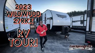 Best New Floorplan 2023 Wildwood Platinum 27RKX (RV Tour) [Travel Trailer]