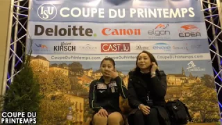 白岩 優奈 / Yuna Shiraiwa - Coupe Du Printemps FS from March 18, 2018 - Luxembourg