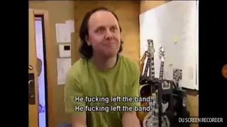 Metallica Lars Ulrich He Fucking Left the Band Earrape