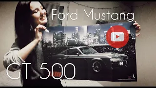 Ford Mustang GT 500 Shelby Eleanor 1:8 Выпуск 1 , 2 Сборная модель