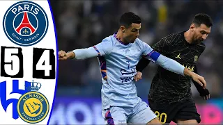 Messi vs Ronaldo || PSG VS RIYADH XI (5-4) All Goals & Highlights 2023 HD