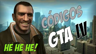 Todos os códigos do GTA IV atualizados 2020