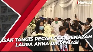 Isak Tangis Pecah Saat Jenazah Laura Anna Dikremasi