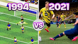 Fifa - Evolution 1994 to 2021 /  Game play