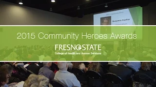 2015 College of Health and Human Services Community Heroes Program