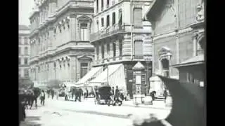 [1895 Film] Cordeliers' Square in Lyon-LOUIS LUMIERE-Place des Cordeliers à France