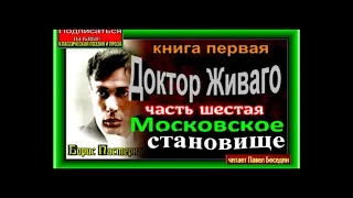 Доктор Живаго ,  часть VI ,  Московское становище,  читает Павел Беседин