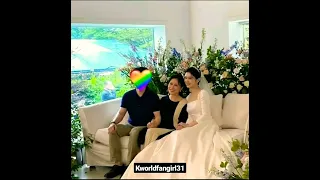 Jang Nara's Wedding Day💞 congratulations💞 #jangnara Finally she married with handsome camerman😍💞