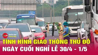 Người dân trở lại sau kỳ nghỉ lễ, cửa ngõ Hà Nội và TP.HCM ùn tắc | Tin tức 24h mới nhất | Tin24h