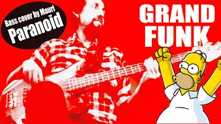 Paranoid (1969) / GRAND FUNK RAILROAD / Bass cover by Mauri