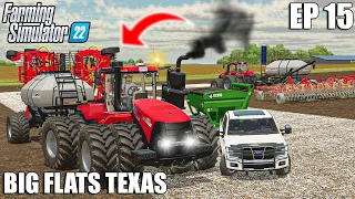 Big WHEAT PLANTING w/ NEW SEEDERS | Big Flats Texas | Farming Simulator 22