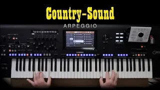 Genos ... im Country Sound / Arpeggio-Funktion