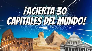 #Trivia👑 ¿Qué tanto sabes? ¡Acierta 30 Capitales del Mundo! [1]