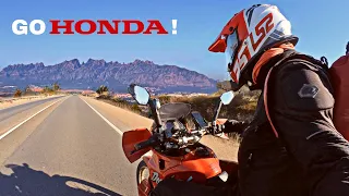 33 YEAR old Honda Motorcycle holds up STRONG! Towards the Mountains on a Dual Sport Bike /24