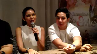 Alden and Maine Talk About the Kissing Scenes in the Movie 'Imagine Me and You'