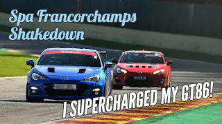 2023 Spa Shakedown:  Supercharged power VS functional aero & wider tyres (on an NA car)