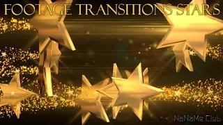 Footage Transitions stars / Звезды / Футаж / фон / Переход