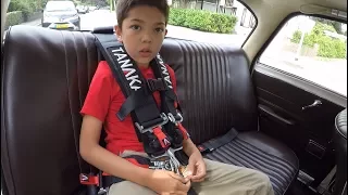 Tanaka 5-point harness for a 7-year-old