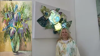 textile art текстильная интерьерная скульптура от СОФЬИ ЛАВРУШКИНОЙ на выставке АХДИ МСХ