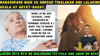 PLEASE MARRY OUR MAID, SHE’s the best woman for you, saad ng bilyonaryang may sakiy sa anak