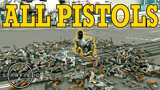 ALL PISTOLS IN STARFIELD!!! (Stats and Gameplay)