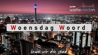 Woensdag Woord - 25 Oktober 2023