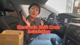 Electronic Shifter Knob Installation DIY