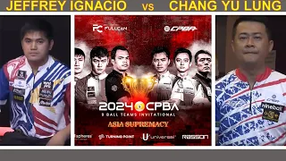 Highlights Chang Yu Lung vs Jeffrey Ignacio 2024 CPBA 9 ball Teams Invitational