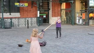 Amazing Grace - Alphorn in Covent Garden