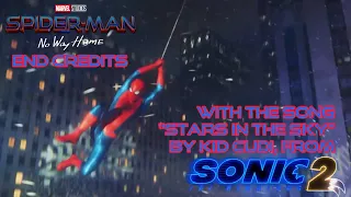 Spider-Man: No Way Home End Credits with Kid Cudi’s Stars in the Sky from Sonic the Hedgehog 2