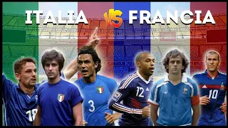 LE MIE TOP11 STORICHE: ITALIA VS FRANCIA