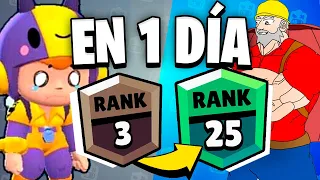 ⭐ COMO SUBIR a RANGO 25 TODOS LOS BRAWLERS RÁPIDO y FÁCIL en BRAWL STARS 2021