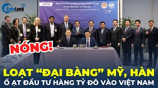 Loạt "đại bàng" Mỹ, Hàn ồ ạt đầu tư hàng tỷ đô vào Việt Nam | CafeLand