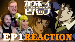This show RULES already! // Cowboy Bebop  Ep. 1 "Asteroid Blues" REACTION!