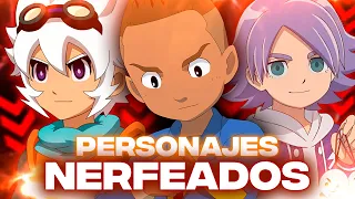 TOP 5 PERSONAJES NERFEADOS de INAZUMA ELEVEN