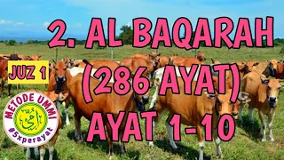 Al Baqarah Metode Ummi Ayat 1-10, 5x ulang per ayat | Juz 1