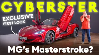 FIRST LOOK: MG Cyberster. The electric car to convert petrolheads? | Electrifying