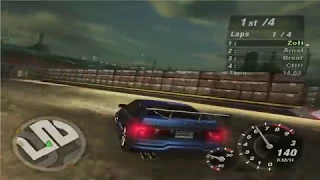 Need For Speed Underground 2: Walkthrough #22 - Industrial Park Track 4 [Street X] (Stage 2)