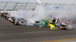 Mega NASCAR Crash Compilation 100+ Crashes!
