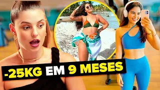 COMO ELA EMAGRECEU 25KG RÁPIDO | REACT THAISA LEAL