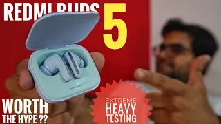 Redmi Buds 5 Extreme Heavy Testing ⚡⚡ Worth the Hype ??