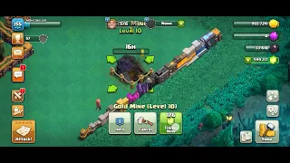 Clash of Clans)Gold mine from level 1 to level MAX/MOHXDKILLER