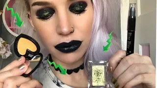 Trying Aliexpress Make Up & Creating GRUNGY OIL SLICK EYES !