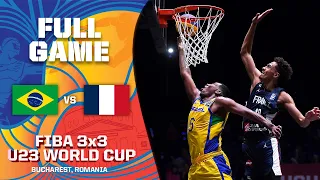 Brazil v France | Men | Full Game | FIBA 3x3 U23 World Cup 2022