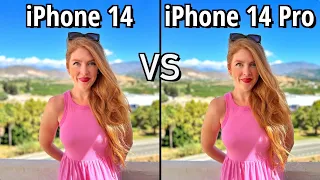 iPhone 14 VS iPhone 14 Pro Camera Comparison! Which one is better?