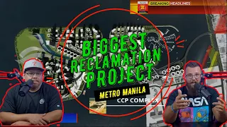 Americans React to Philippines | Metro Manila 's Biggest Reclamation Project
