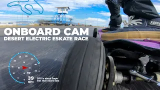 Onboard Eskate Race Footage | 2023 Desert Electric Expo