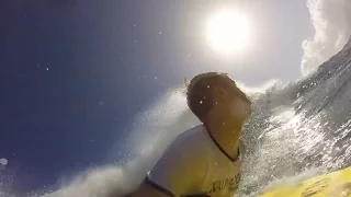 SURFING IN DOMINICAN REPUBLIC 2015 | GoPro Hero HD